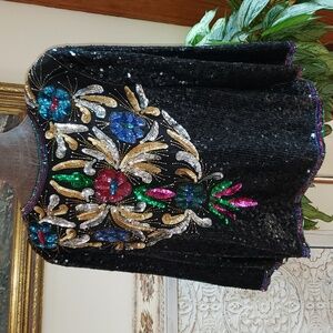 Colorful Sequin Blouse